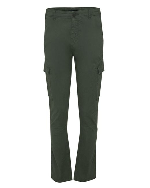 Threadbare Green Slim Fit Cargo Style Trouser for men