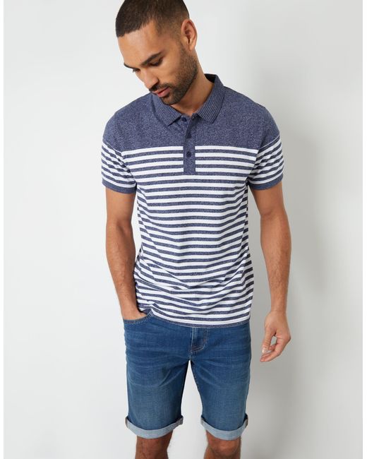 Threadbare Blue Denim Shorts for men