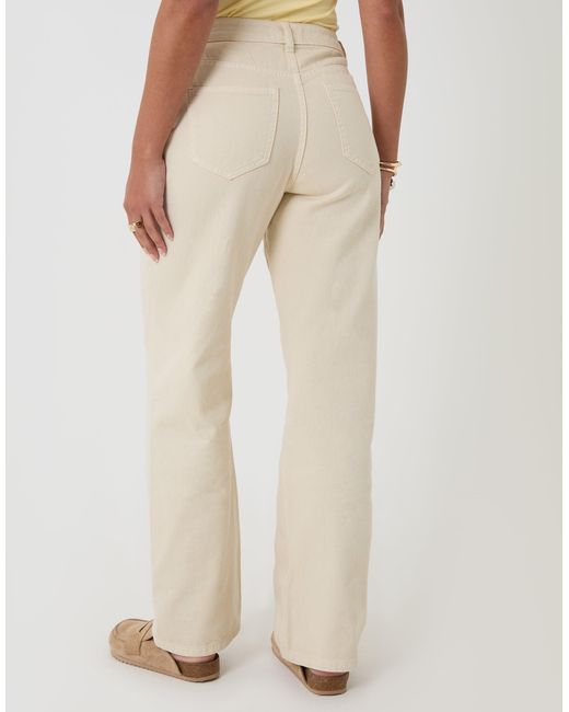 Threadbare Natural Straight Leg Jeans
