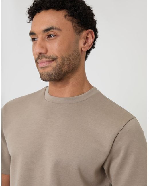 Threadbare Gray Scuba T-Shirt for men