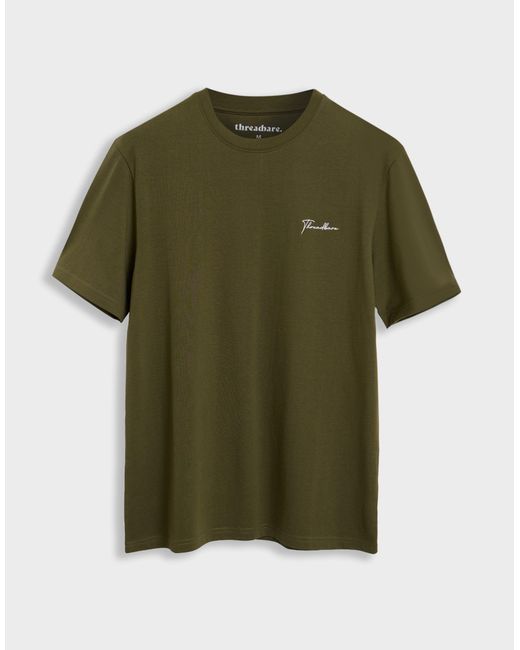 Threadbare Multicolor 5 Pack Assorted Cotton Script T-Shirts for men