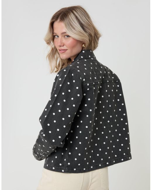 Threadbare Gray Co-Ord Denim Shacket