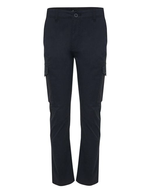 Threadbare Black Slim Fit Cargo Style Trouser for men