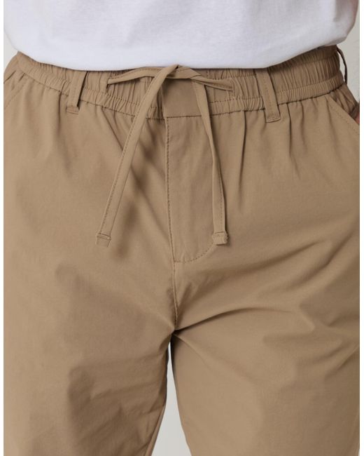 Threadbare Natural Slim Fit Stretch Trousers for men
