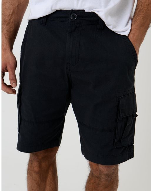 Threadbare Blue Cargo Shorts for men