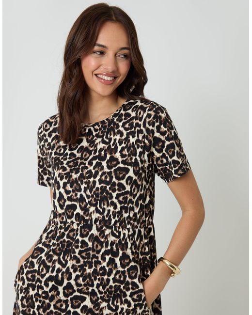 Threadbare Black 2 Pack Jersey Midi Smock Dresses With Pockets