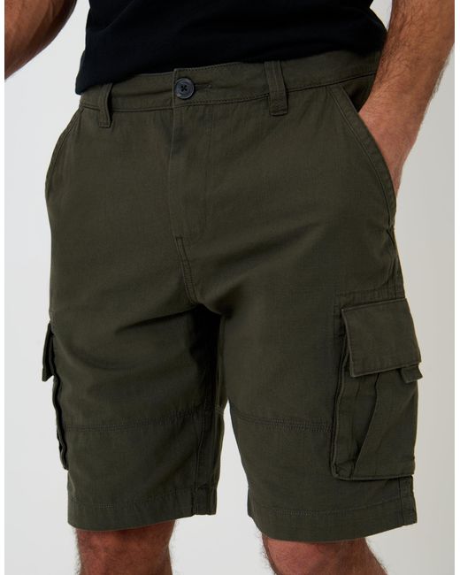 Threadbare Black Cargo Shorts for men