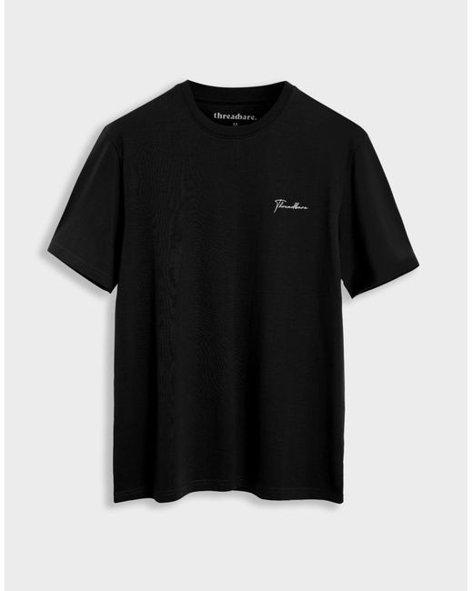 Threadbare Multicolor 5 Pack Assorted Cotton Script T-Shirts for men