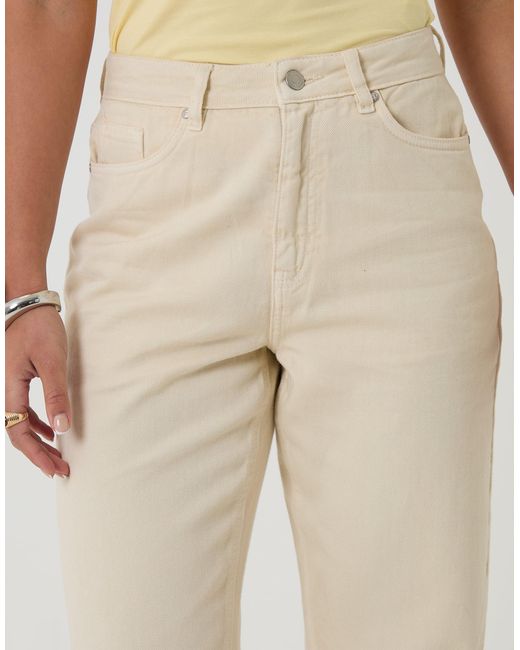 Threadbare Natural Straight Leg Jeans