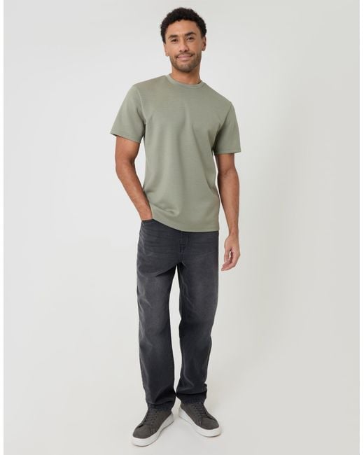 Threadbare Gray Scuba T-Shirt for men