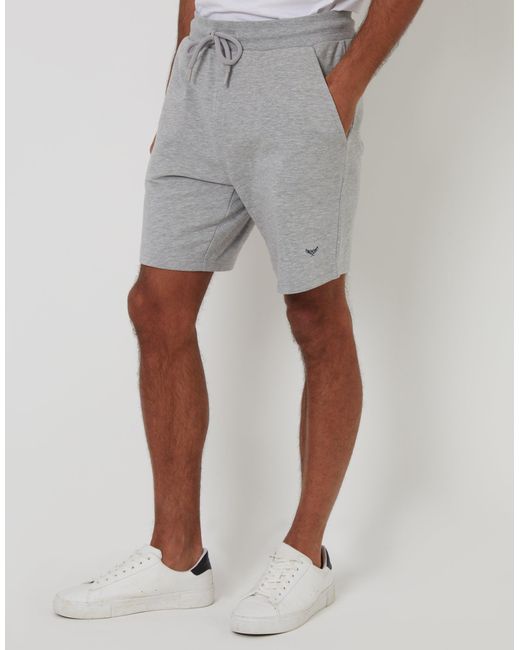Threadbare White 3 Pack Assorted Sweat Shorts for men