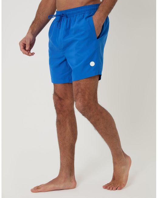 Threadbare Blue 2 Pack Quick Dry Swim Shorts for men