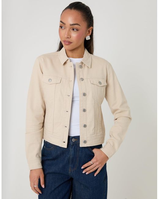 Threadbare Natural Stretch Denim Jacket
