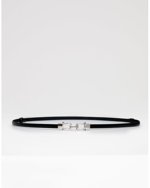 Threadbare Natural Faux Leather Belt With Horsebit Buckle