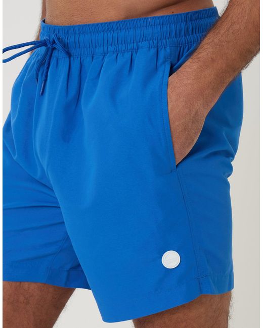 Threadbare Blue 2 Pack Quick Dry Swim Shorts for men