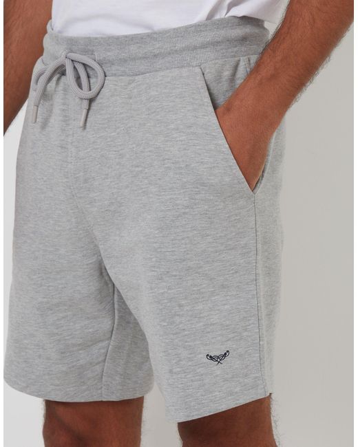 Threadbare White 3 Pack Assorted Sweat Shorts for men