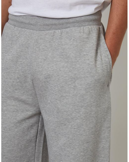 Threadbare Gray Wide Leg Joggers for men