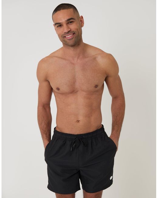Threadbare Red 2 Pack Quick Dry Swim Shorts for men