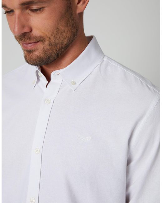 Threadbare Gray Cotton Long Sleeve Shirt for men