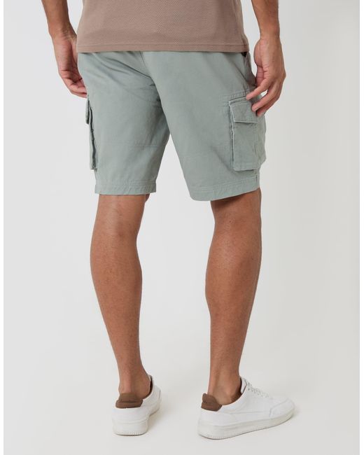 Threadbare Gray Cargo Shorts for men