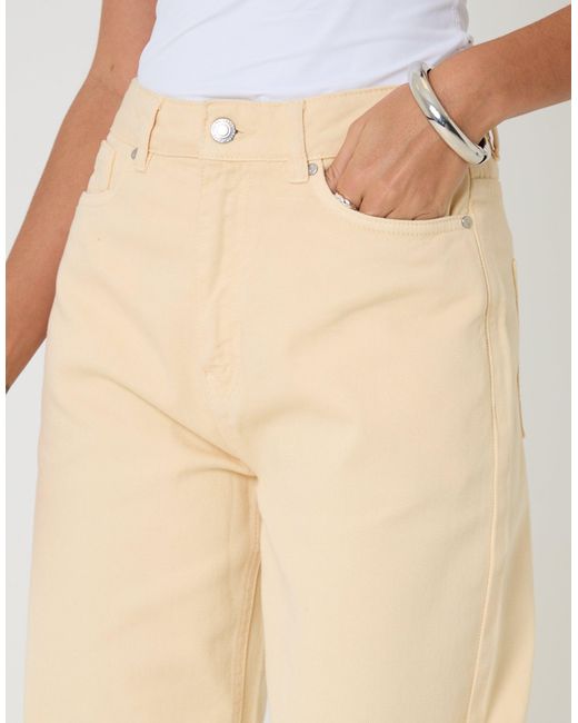 Threadbare Natural Straight Leg Jeans
