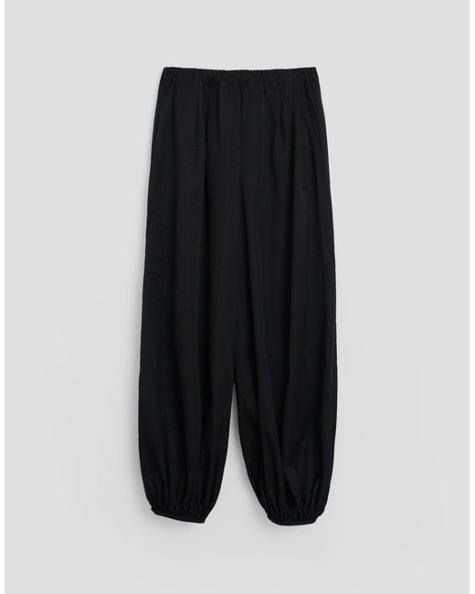 Threadbare Blue Balloon Trousers With Pockets