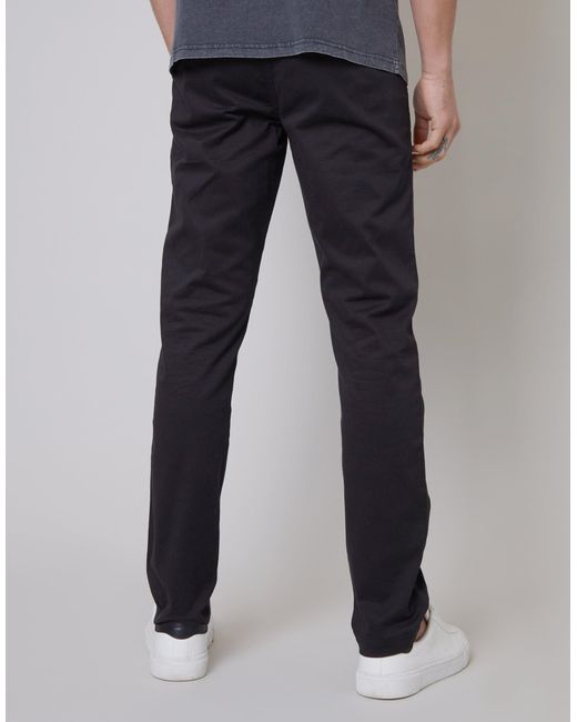 Threadbare Blue Slim Fit Chino Trousers for men