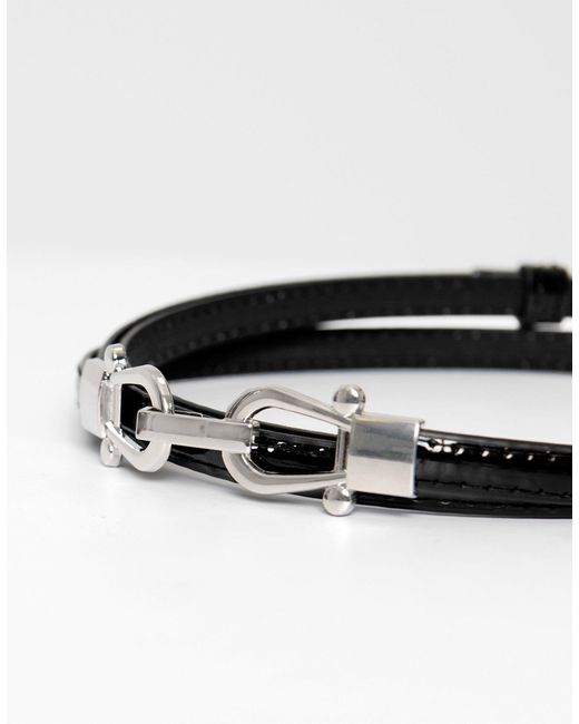 Threadbare Natural Faux Leather Belt With Horsebit Buckle