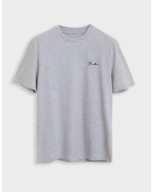 Threadbare Multicolor 5 Pack Assorted Cotton Script T-Shirts for men