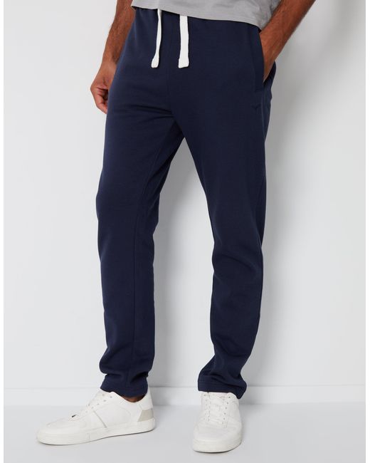 Threadbare Blue Straight Leg Joggers for men
