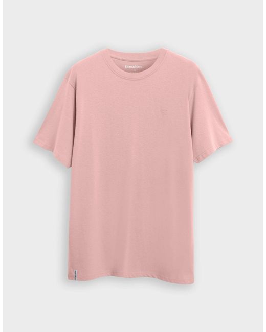 Threadbare Blue 5 Pack Assorted Cotton Crew Neck T-Shirts for men