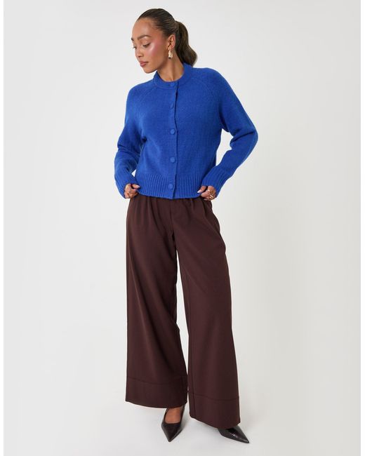 Threadbare Blue The Relaxed Knitted Cardigan