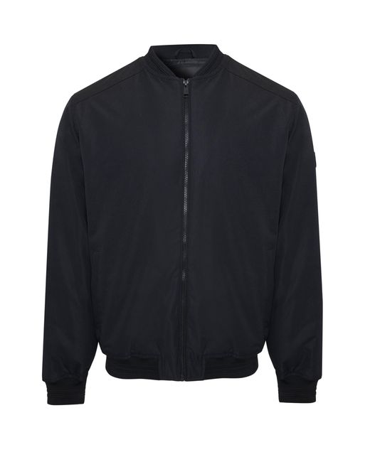 Threadbare Black Padded Bomber Jacket for men