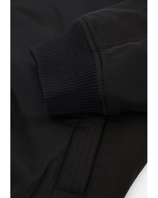 Threadbare Black Borg Lined Collared Jacket for men