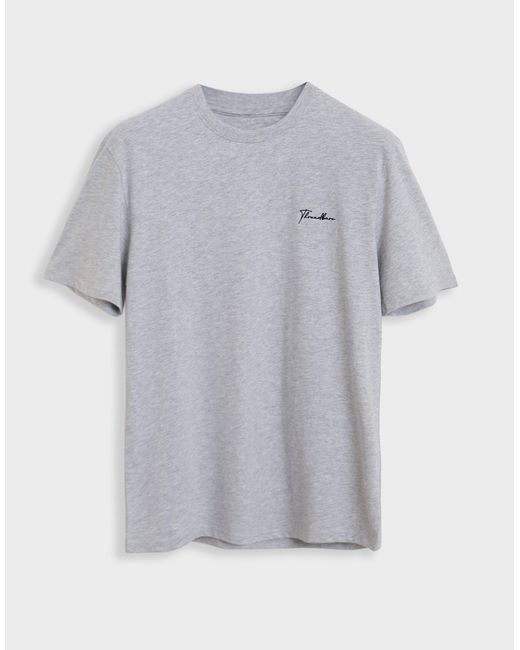 Threadbare Multicolor 5 Pack Assorted Cotton Script T-Shirts for men