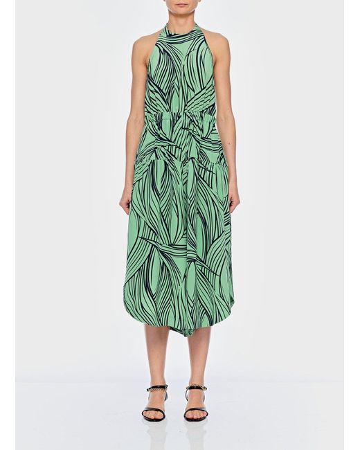 tibi green jumpsuit