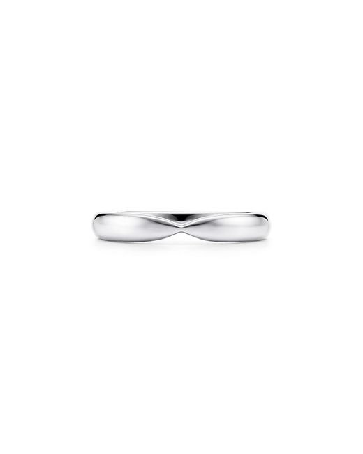 Tiffany & Co. Tiffany Harmony® Wedding Band Ring in White Lyst
