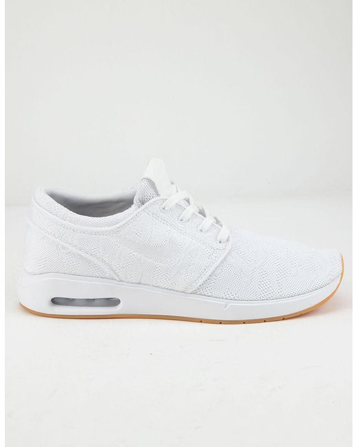 stefan janoski air max white