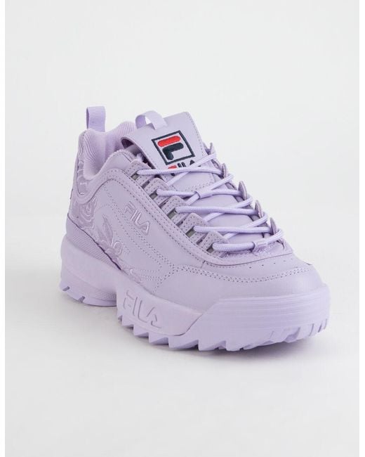 fila shoes lilac