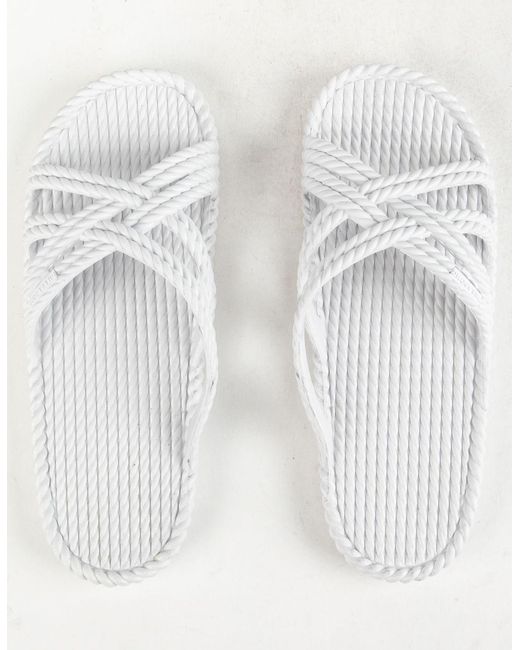billabong white sandals