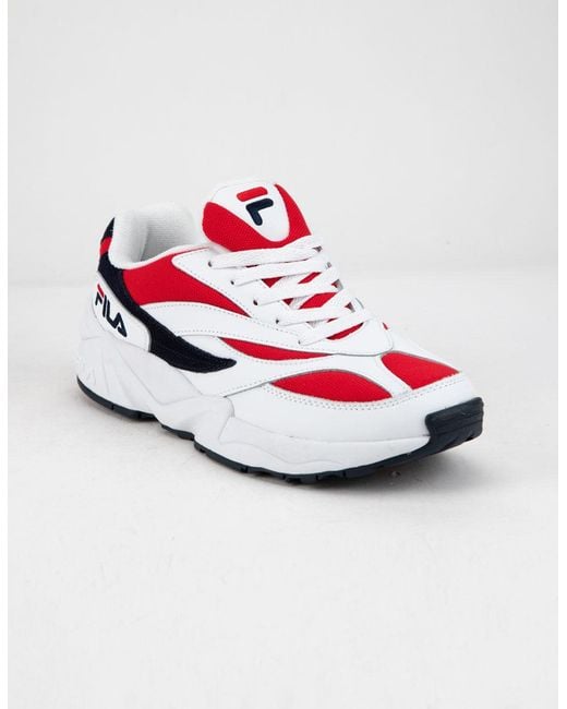Women's Red Venom Mesh & Leather Sneakers Women's Red Venom Mesh & Leather Sneakers