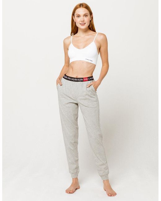 calvin klein black joggers