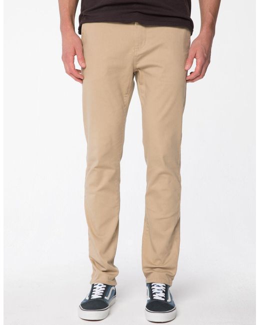 rsq london mens skinny stretch chino pants