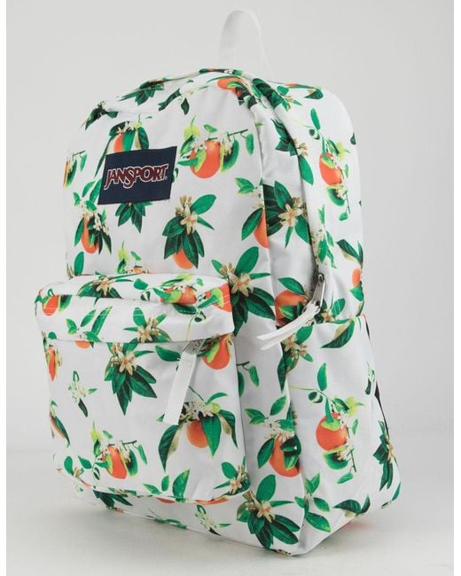 Jansport Synthetic Superbreak Orange Blossom Backpack Lyst