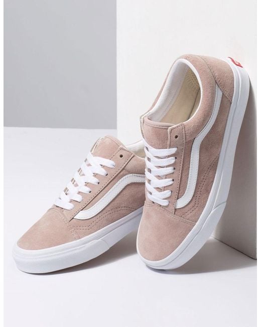 pink suede old skool vans