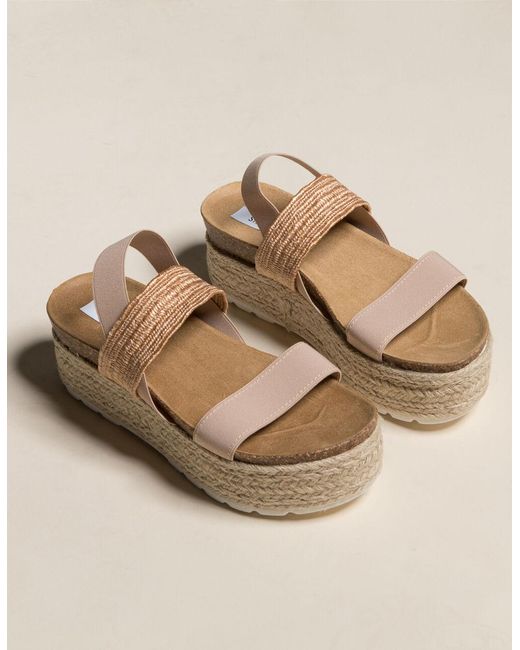 steve madden elastic sandals