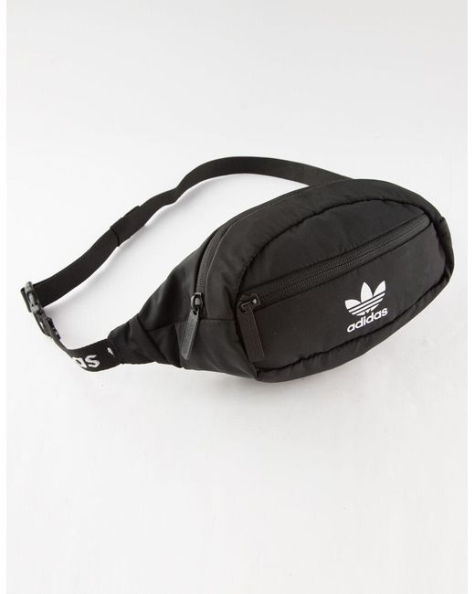 adidas fanny pack black and white