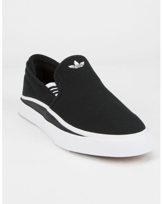adidas Originals Canvas Sabalo Slip in Black for Men - Save 59% - Lyst