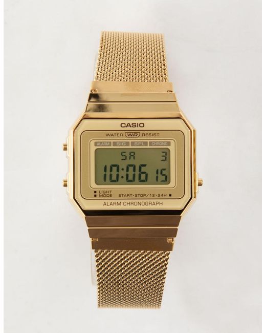 g shock vintage gold