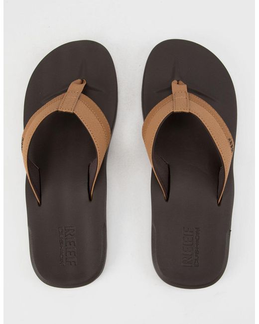 Reef Synthetic Contoured Cushion Mens Sandals in Brown for Men - Lyst